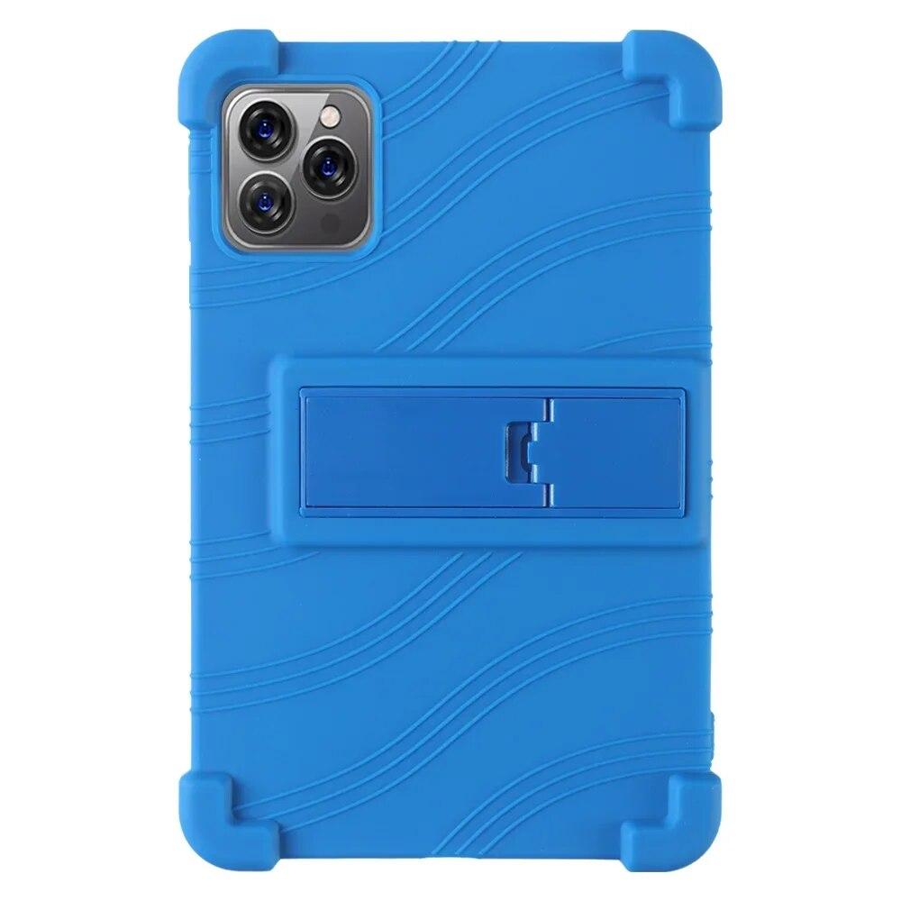 For PRITOM B8 Tablet 8.0 Inch Tablet Case Super Shockproof Soft Silicone Protective Case Stand Cover Drop Resistance