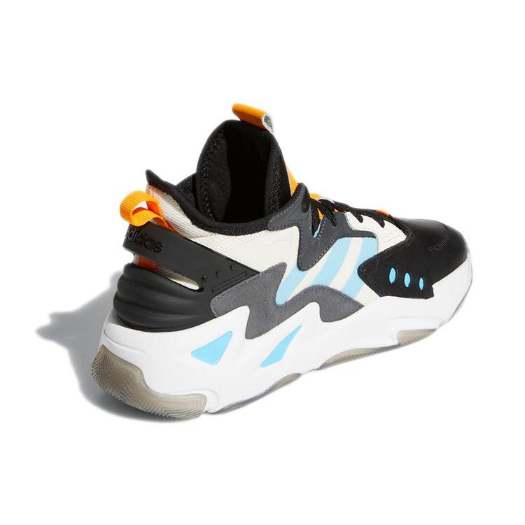 Adidas Neo Blazeon Fabric Round Toe Lace-Up Slip-Resistant Durable Low-Top Casual Shoes Men sneaker Black Blue GZ3913