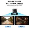 Car Vehicle CCD/AHD Rear view Reverse Camera 1080P Starlight Night Vision Reversing Camera Universal 4 Glass Lens HD Parking Cam