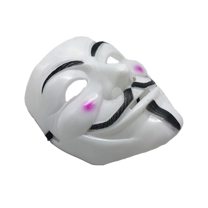 Filmový cosplay V pro masku Anonymní chlap Fawkes Halloween Vánoční večírek dárek pro dospělé děti Filmové téma Maska Party potřeby