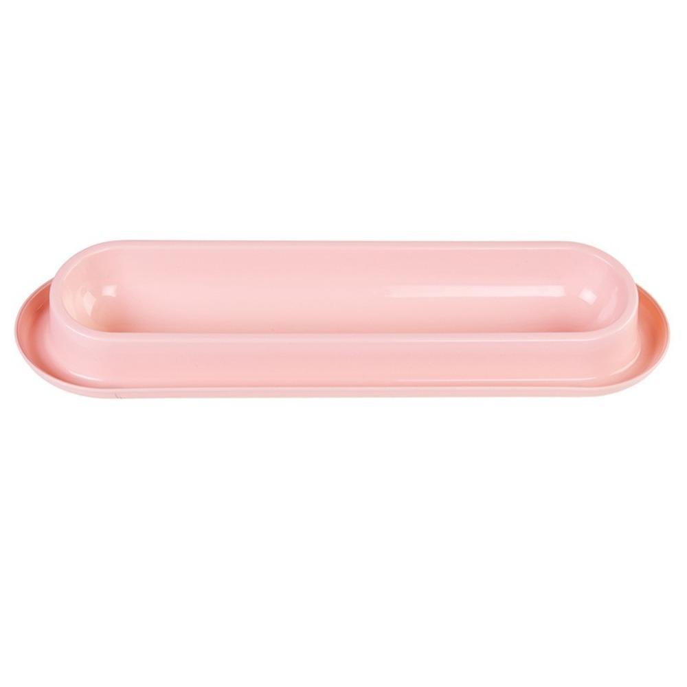 Tilted Neck Protection Pet Feeding Bowl Extra Long Cat Dog Feeder Cat Water Feeder  Pet Household