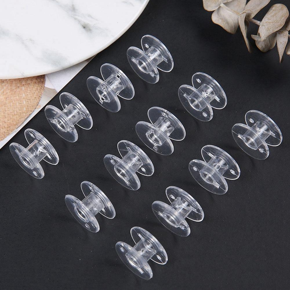 Item Plastic With Storage Box Plastic Bobbins Sewing Supplies Sewing Machine Accessories Bobbin