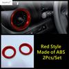 ABS Car Front Dashboard Air AC Conditioning Outlet Vent Decoration Cover Trim Interior Accessories For Toyota C-HR CHR 2024 2025