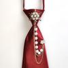 Unisex Pearl Tassel No-Knot Bow Tie Shirt - Casual Fashion Trend