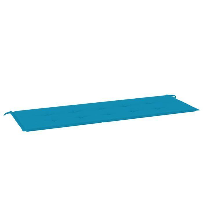 VidaXL Garden Bench Cushion Blue 150x50x3 Cm Oxford Fabric 43203