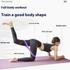 Fitness-Widerstandsbänder, verdicktes Yoga-Gummiband, Stretchband, Beweglichkeitstraining, Krafttraining, Fitnessgeräte für Zuhause