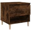 VidaXL Bedside Table Smoked Oak 50x46x50 Cm Engineered Wood 819542