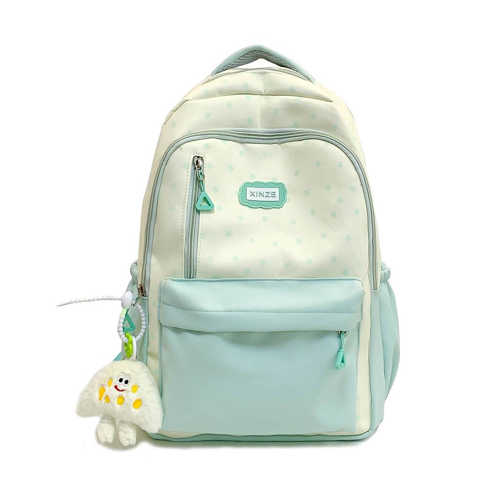Schoolbag travel junior high school student college backpack Japanese cute backpack high value girl niche large capacity schoolbag