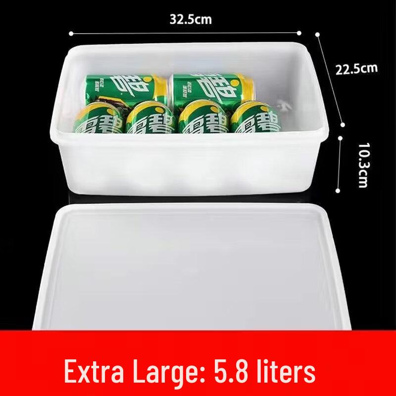 ZISIZ Large Rectangular Commercial Food Storage Container