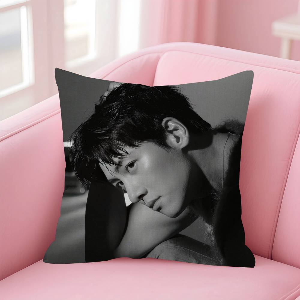 Federa Cuscino Attore Ji cool Chang wook Custodia Cuscino da Lancio per Auto Divano Auto Regalo di Natale
