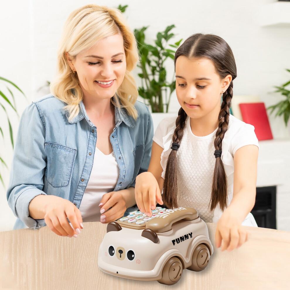 Interactive Toy Car for Toddlers 2-4, Music, Lights, Stories, Encourages Walking & Motor Skills – Christmas Gift!