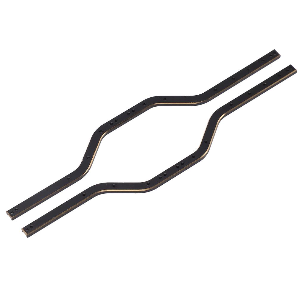 RC Car Chassis Frame Rails Brass Stable Easy To Install RC Accessories for Axial SCX24 C10 Axl00006