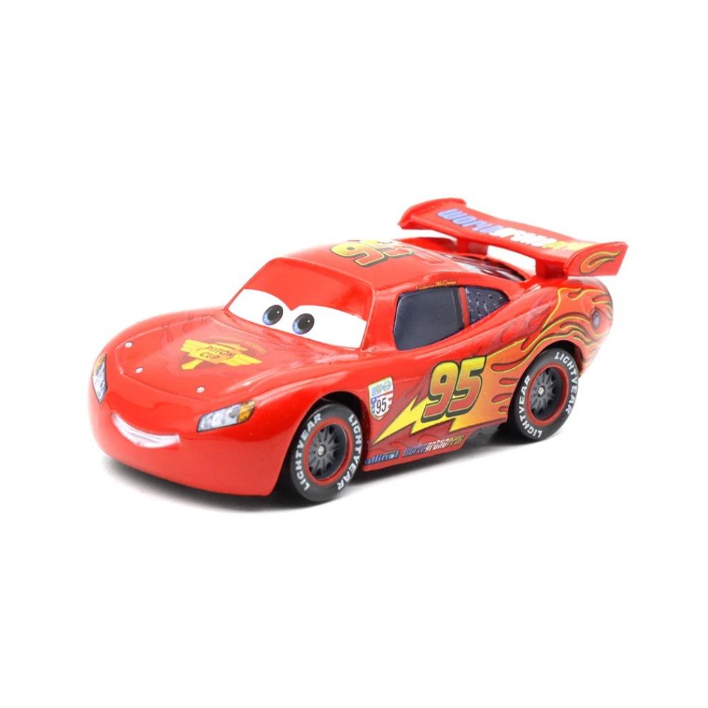 NEW Children Car Disney Pixar Car Lightning McQueen Mack Truck The King Mater 1:55 Diecast Metal Alloy Model Car Birthday Gift--