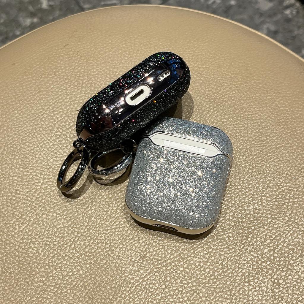 Electroplated glitter earphone case is suitable for AirPods1/1st generation all-inclusive Bluetooth earphone case Pro/Pro1.