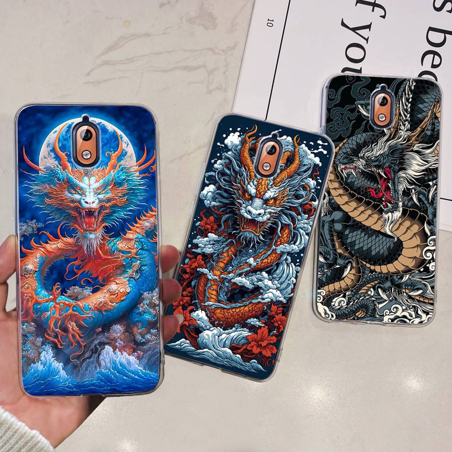 For Nokia 3.1 Case Nokia6 6.1 Nokia 2.1 2 Cover Soft TPU Transparent Silicone Fundas For TA-1068 1021 1092 Luxury Fashion Coque