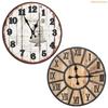 K1AE Arabic Roman Numeral Clocks Number Plate Taste Wall Clock Accessories DIY Craft