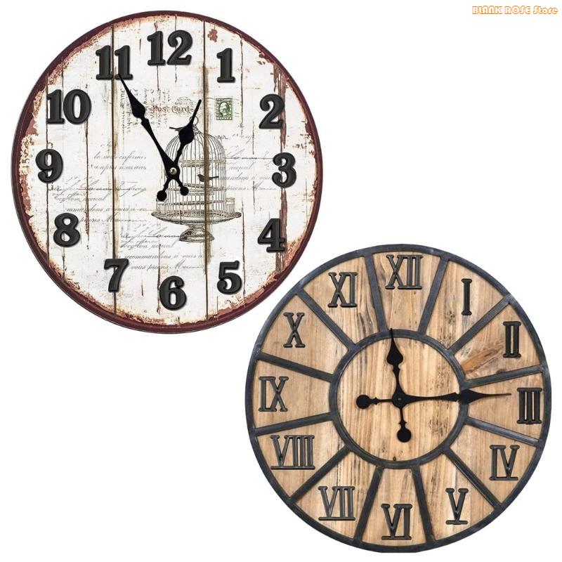 K1AE Arabic Roman Numeral Clocks Number Plate Taste Wall Clock Accessories DIY Craft