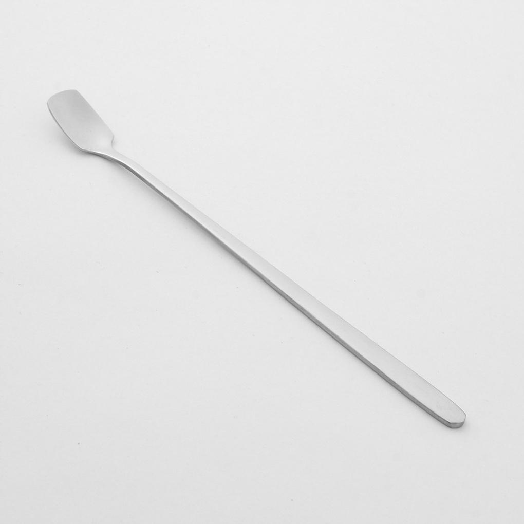 Ancafe Square Long Teaspoon Dessert Parfait Stainless Steel Mudler