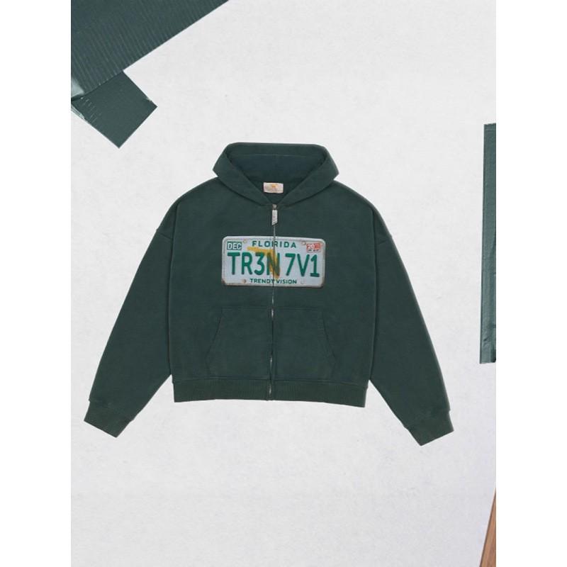 Unisex Oversized Hooded Sweatshirt With Embroidered Letter Design Streetwear Casual Long Sleeve Pullover