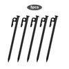 Pack of 5 Tent Pegs Ground Nails Portable Fishing Beach Camping Picnic Awning Canopy Stakes Windproof Accessories