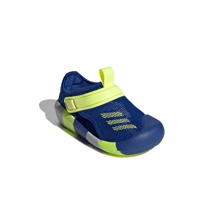 Adidas Non-Slip Low-Top Shoes Baby Shoes Blue Yellow GX5118