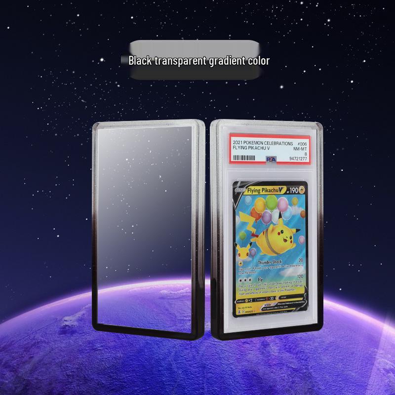 

Gradient Glitter TPU Full Coverage Anti-Drop Card Case for PSA/BGS Graded Cards