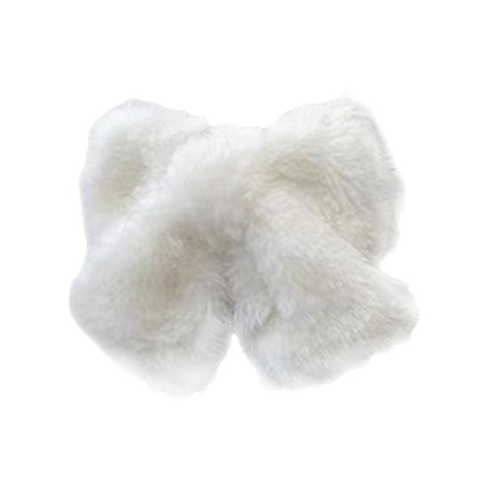Girl Hairpin Fashion Exquisite Craftsmanship Lightweight Elegant Lady Plush Bow Spring Hair Clip Styling Tool