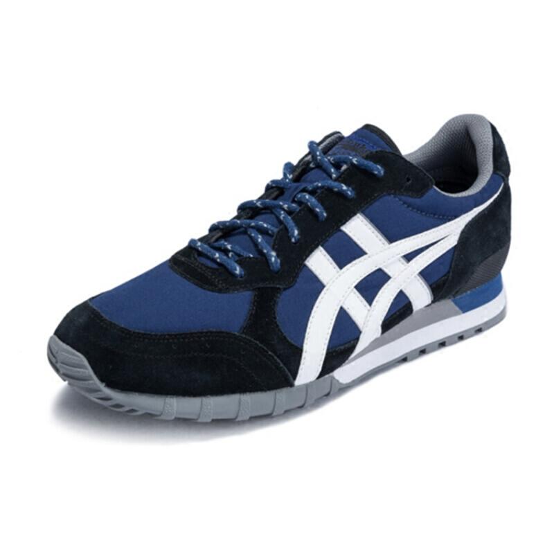 Onitsuka Tiger Colorado Eighty Five Running Shoes Unisex Low top Black/Blue/White Sneakers D7K3N-4901