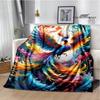 3D Phoenix Printed Blanket Flannel Warm Blankets Soft and Comfortable Blanket Bed Linings Cubre Cama Birthday Gift