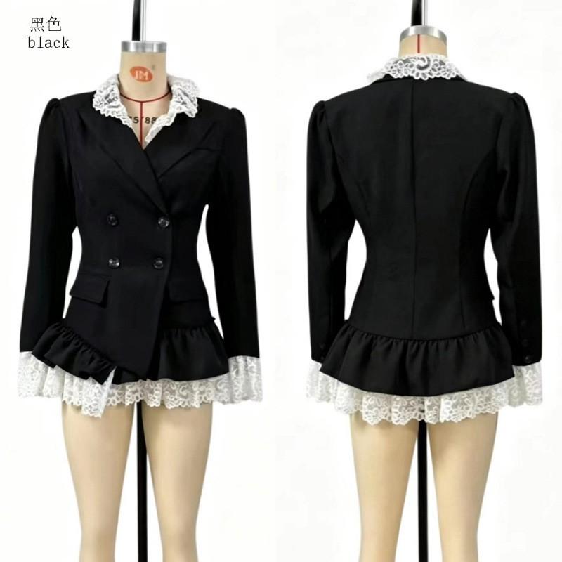 Temperament Commuter Long Sleeve Dress Color Block A-Line Mid-Length Women 2026