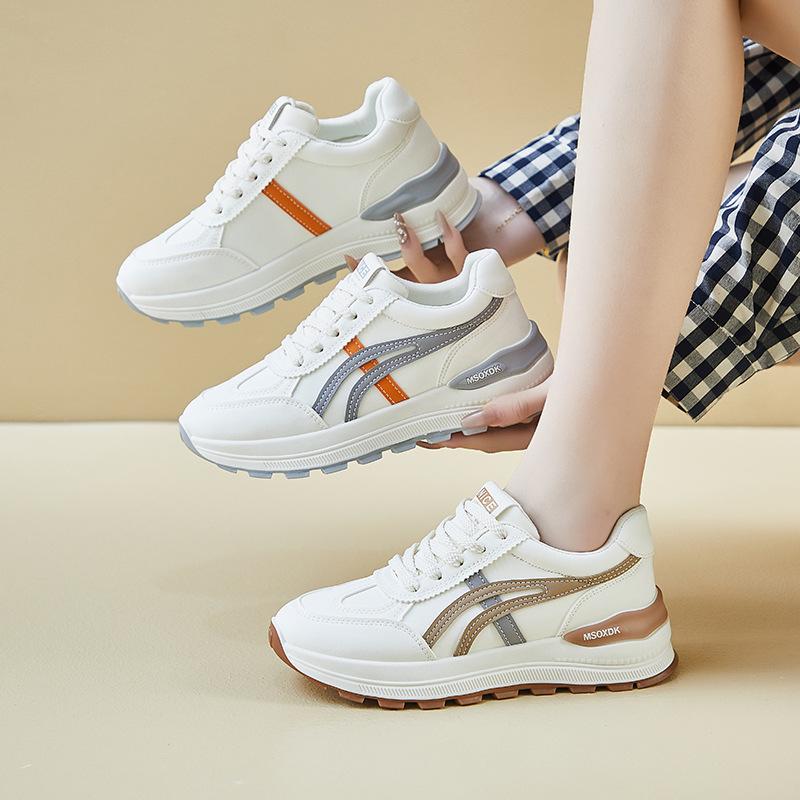 Ins New Forrest Gump Shoes Women's Spring Student Running Sports Platform Heightening Casual Shoes KK
