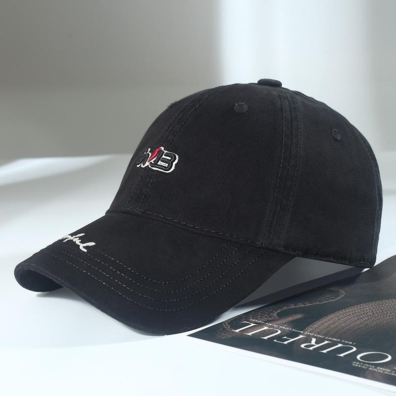 Fashion Hat Women's new soft top baseball cap Korean version trendy Internet celebrity fashion versatile cap