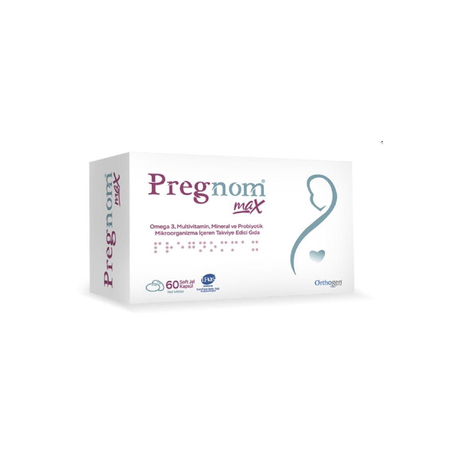 

Pregnom Max 60 Soft Gel Capsule