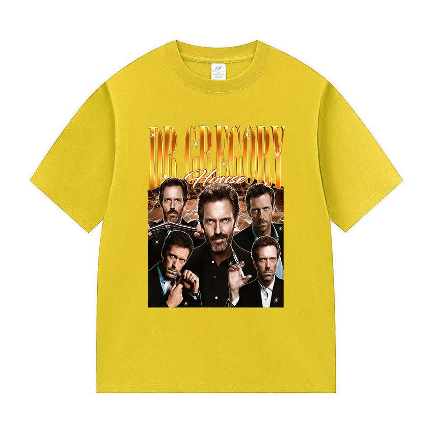 

Classic Dr Gregory House MD Funny Graphic T Shirt Women Vintage High Quality Cotton T-shirts Loose Clothing Short Sleeve T-shirt 4XL