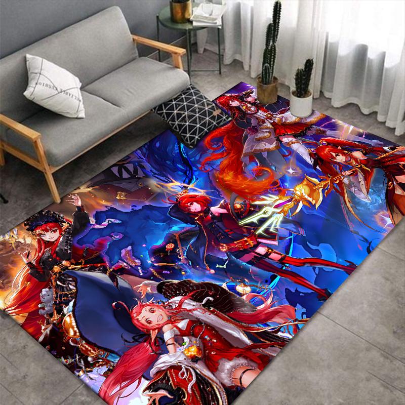 Dungeon and Fighter DNF Carpet Multi-size Carpet for Living Room Bedroom Kid's Room Home Decor Area Rug Non-slip Mat Sofa Mat