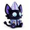 Eggy Party Moon Sleep Black Cat Halloween Plush Toy Doll Game Accessories Cute Soft Pillow Gift