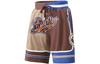 Men's Shorts Li Ning BADFIVE Casual Shorts Men's Pepper Brown Gingerbread Brown