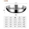 ZISIZ 316 Stainless Steel Frying Pan