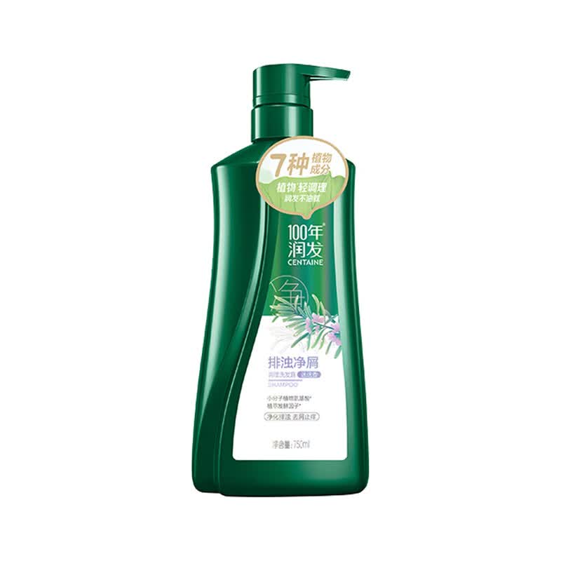 100 Years Plant Amino Acid Anti-Dandruff Rosemary Shampoo 750ml