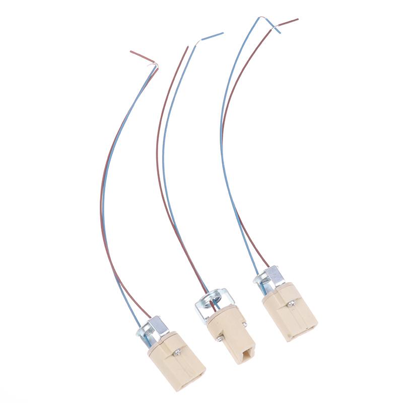 10/20Pcs G9 Light Bulb Socket Ceramic Lamp Base Holder Connector Led Halogen Light Led Lamp Bulb Holder Base Fixture