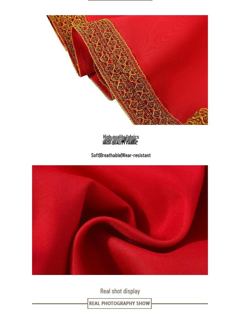 Halloween Traditional Russian Costume for Girl - Kids' Party & Carnival Performance Outfit