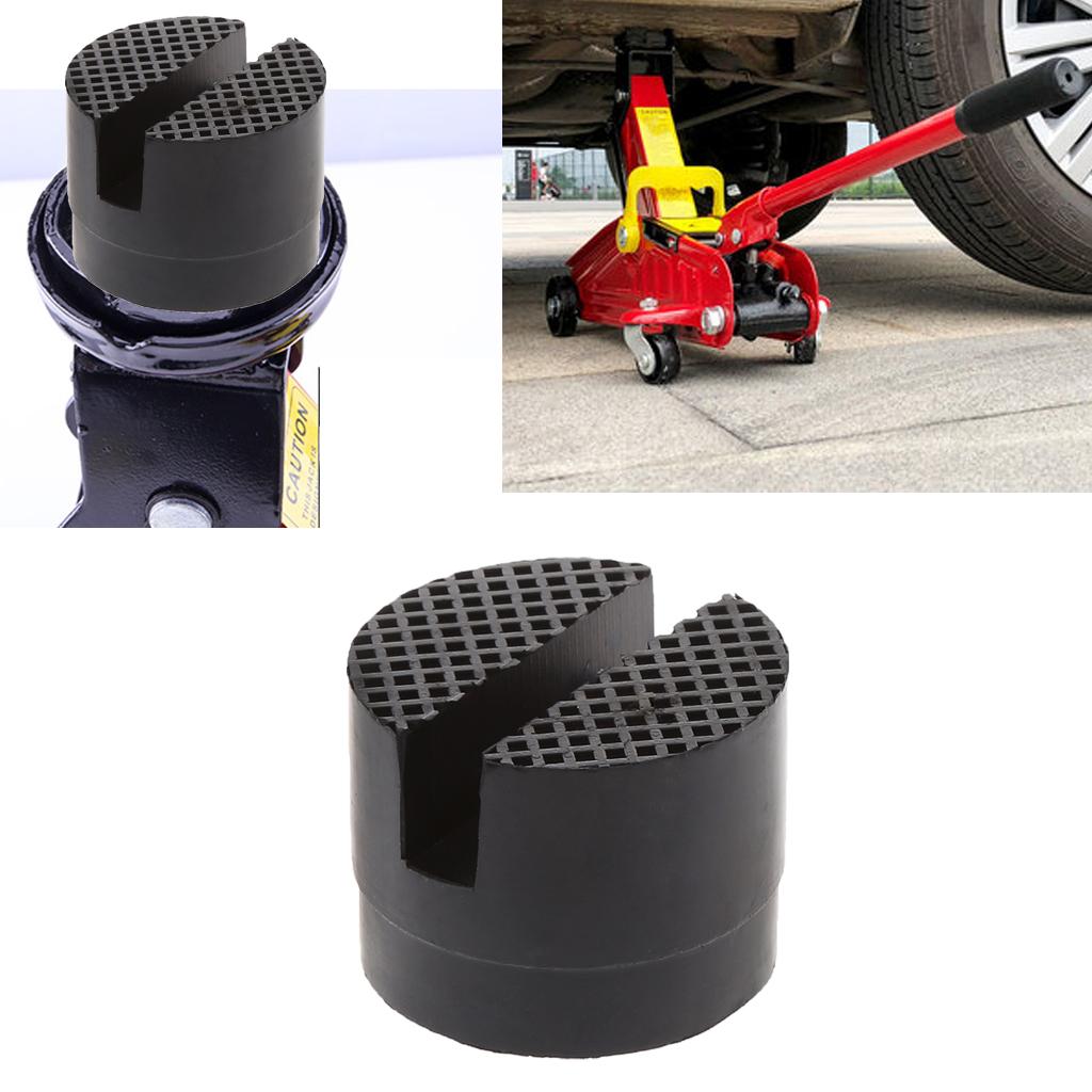 Floor Slotted Car Rubber Jack Pad Frame Protector Adapter Jacking Disk Pad Tool