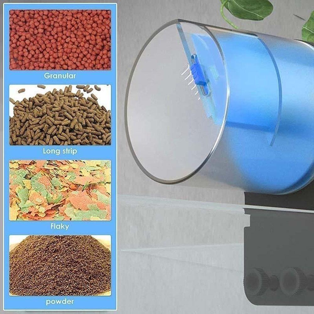 Large Capacity Automatic Fish Feeder Intelligent Fish Food Auto Dispenser Aquarium Accessories