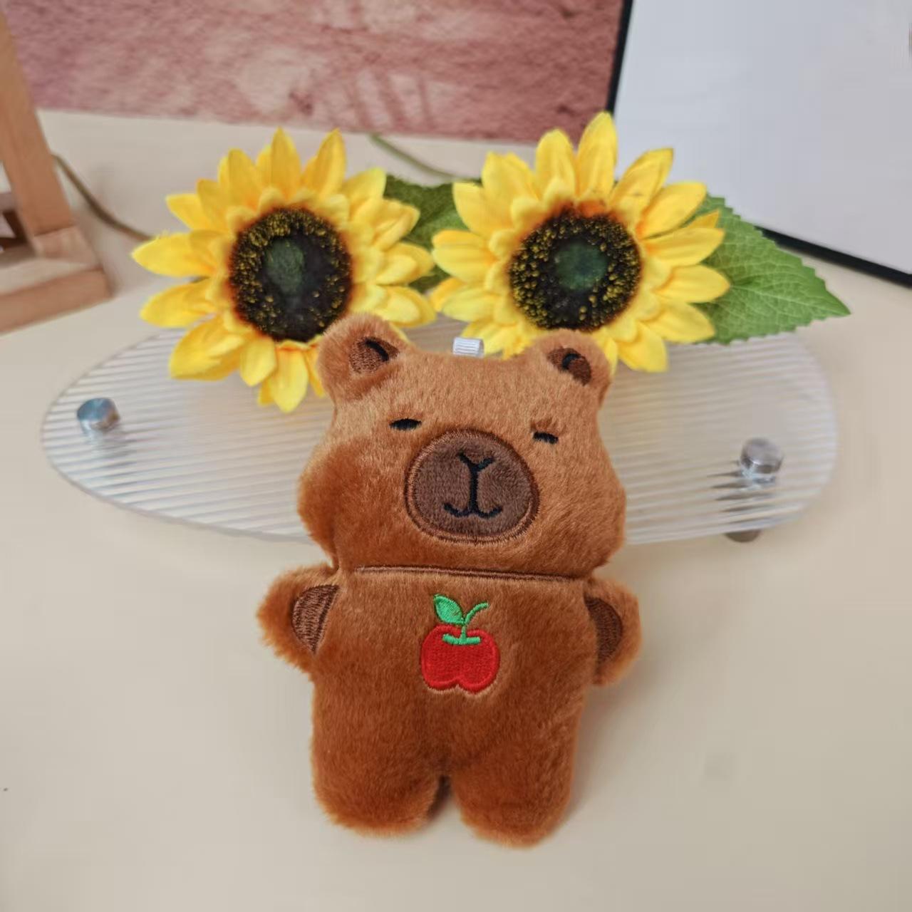 

Plush Doll Bear Doll Cute Pendant Keychain Bag Pendant Clothes Accessories Cartoon Doll Pendant