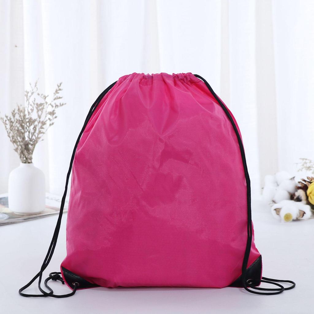 Custom Double Shoulder Polyester Drawstring Backpack for Events or Marathon