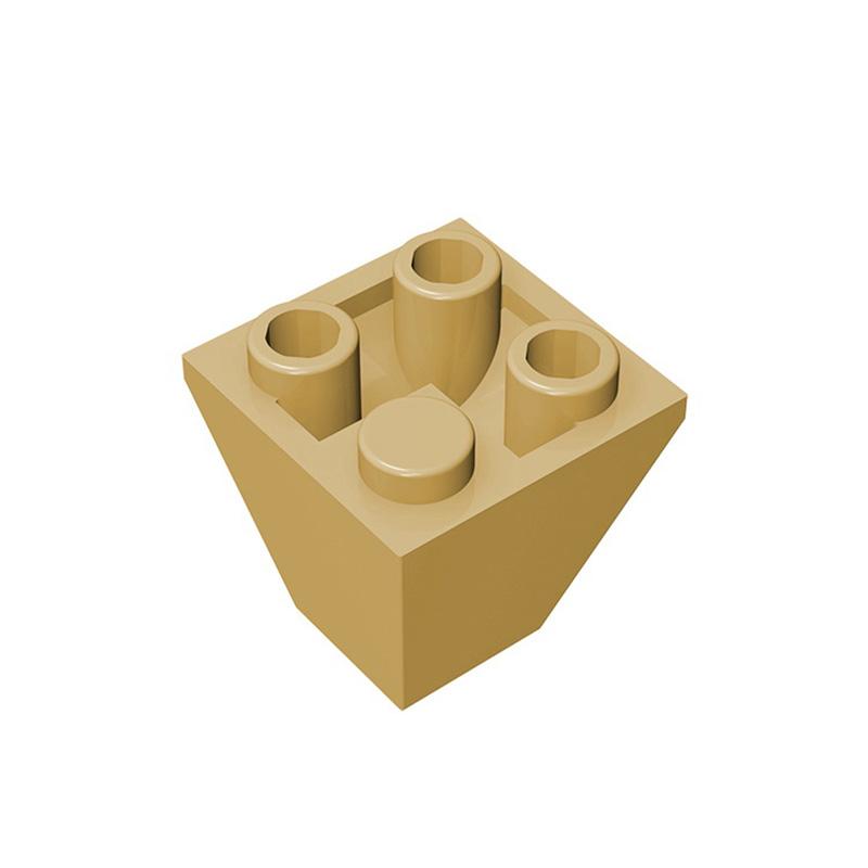 Non-Toxic Moc 10Pcs 3676 Inverted 45 2X2 Building Blocks Kit Double Convex Slope Plate Bricks Educational Diy Toy Children Birthday Gifts