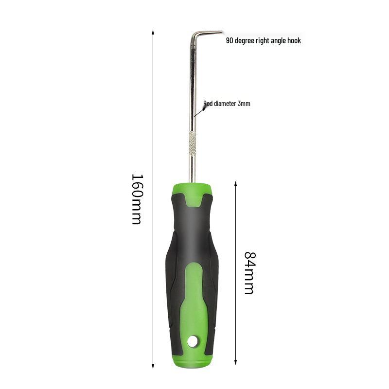4-Piece Oil Seal Hook and Puller Tool Set for Installation and Removal