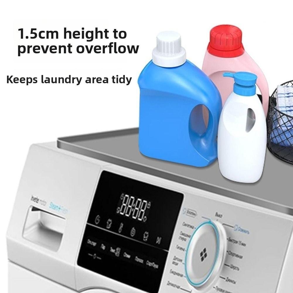 Leak-Proof Silicone Washing Machine Drip Tray Anti Vibration Floor Protector Washer Accessory