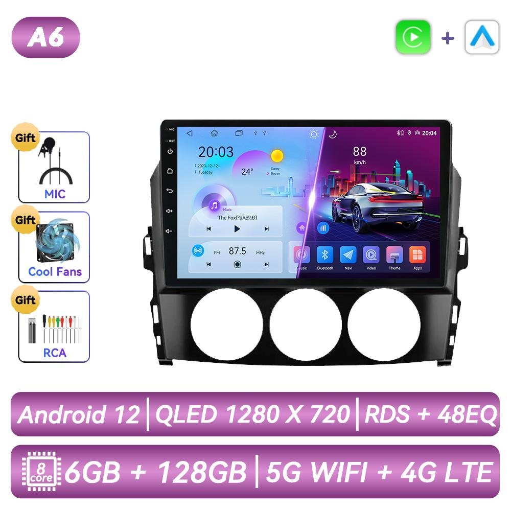 Car Radio For Mazda MX-5 MX5 2008 - 2015 Android Multimedia Video Player Navigation GPS Carplay Touch Screen Auto Stereo Intelligent Systems