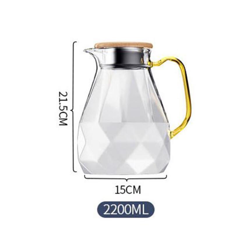 Shangqi Diamond Glass Cold Water Pitcher